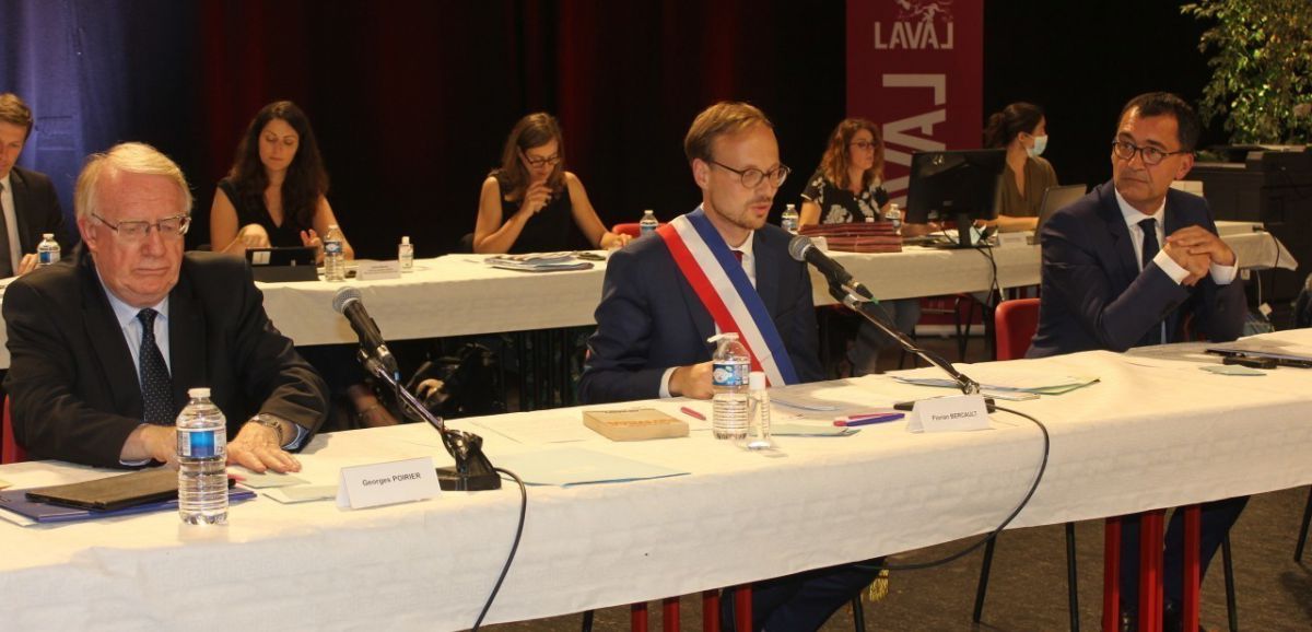 Laval. Nouveau conseil municipal à Laval : Florian Bercault, maire, Bruno Bertier 1er adjoint
