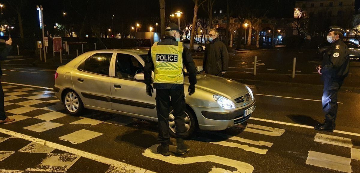 Laval. En Mayenne : police et gendarmerie renforcent les contrôles pour le couvre-feu pour tout le week-end