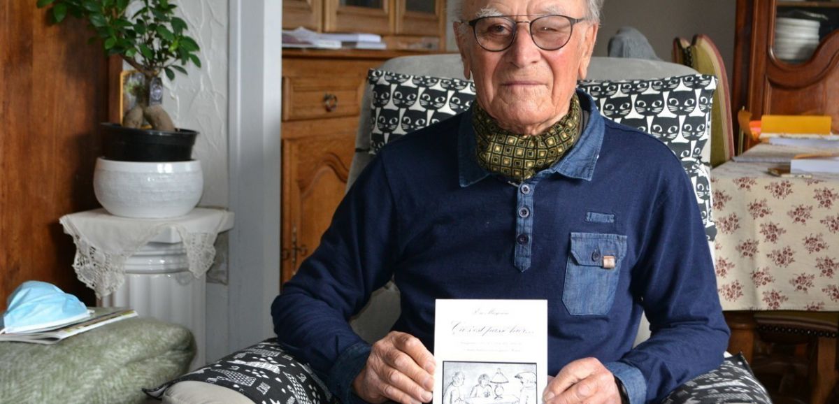 Mayenne. A bientôt 90 ans, l'ancien instituteur mayennais Guy Goupil écrit un livre sur son enfance