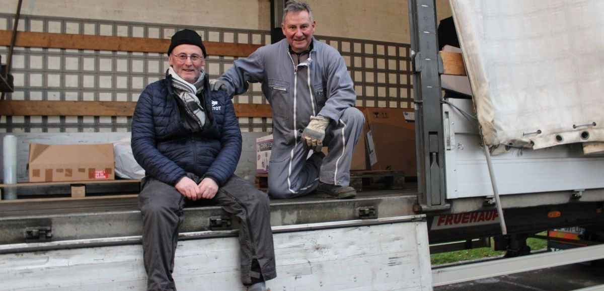 Javron-les-Chapelles. Ukraine. Retour sur une belle initiative solidaire en Mayenne : le transporteur raconte