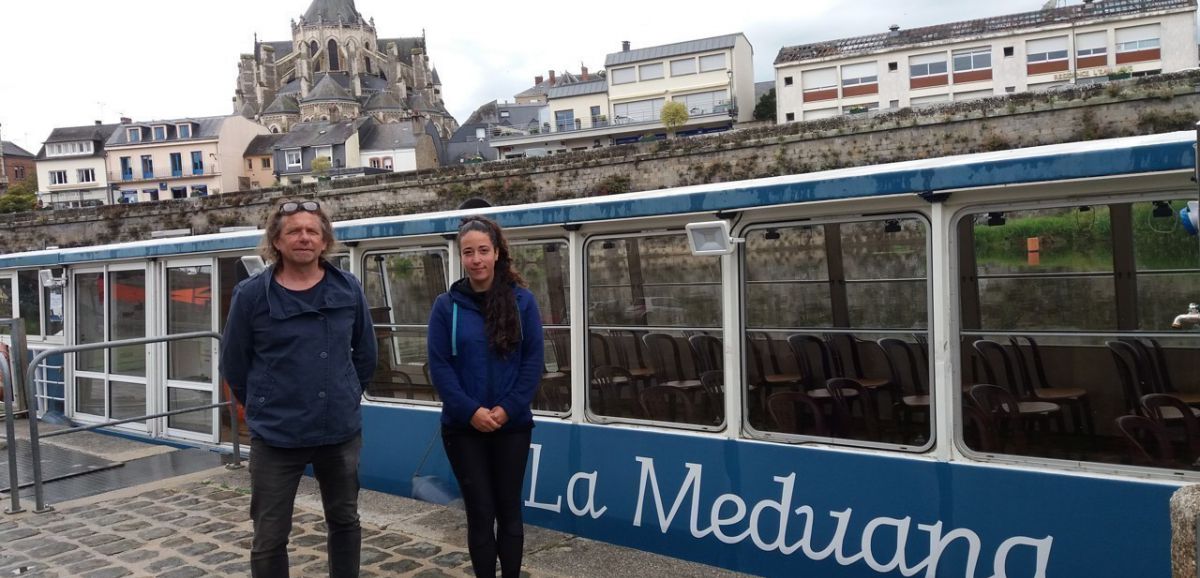 Mayenne. À Mayenne : Sur la Méduana, Céline et Damien ont la rivière pour eux seuls