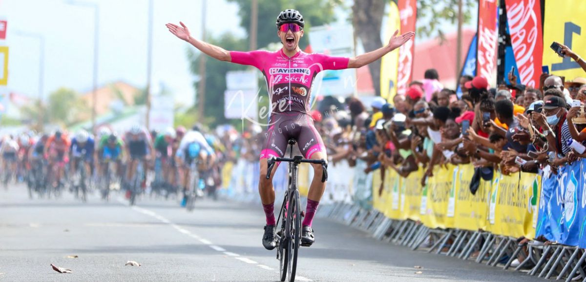 Laval. Laval Cyclisme 53. Florian Rapiteau triomphe en solitaire sur le Tour de Guadeloupe