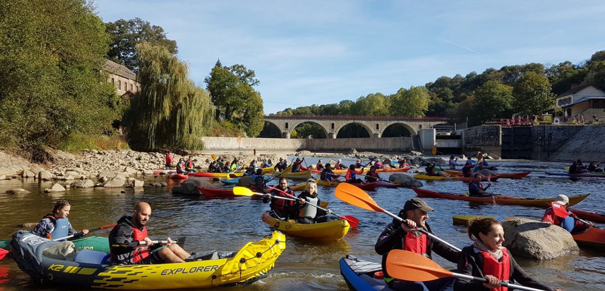 Laval. La Descent' in Mayenne, randonnée canoë-kayak-paddle, de retour le samedi 24 septembre