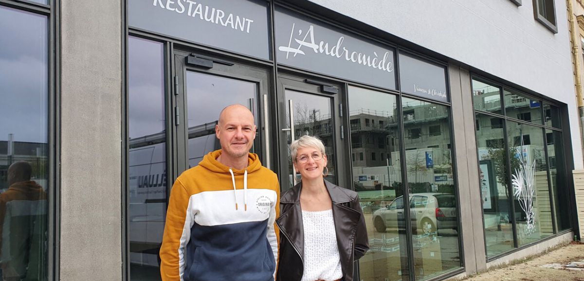Laval. Laval : L'Andromède, un nouveau restaurant place de la Gare