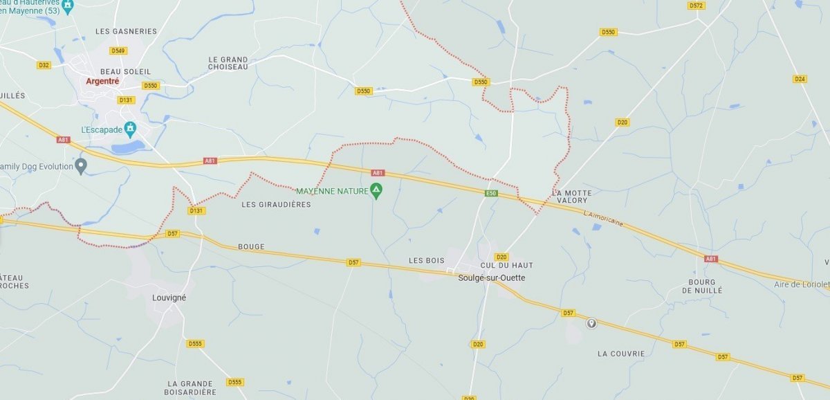 Argentré. Un camion s'embrase sur l'A81 en Mayenne : l'autoroute coupée dans les deux sens