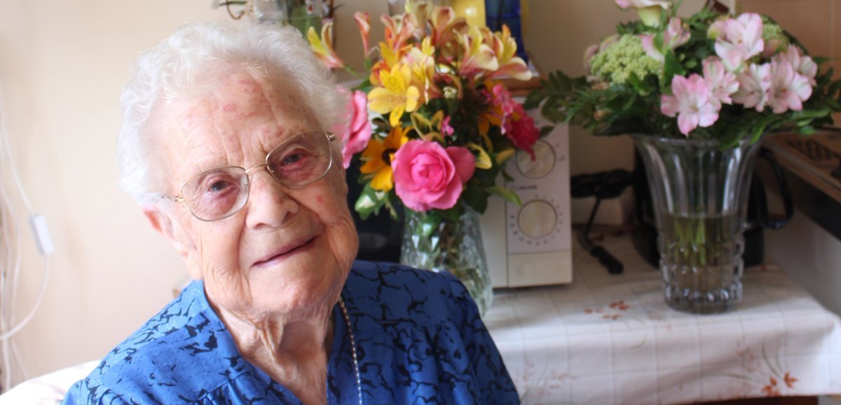 Mayenne. Marie, la doyenne de la résidence autonomie, a fêté ses 103 ans