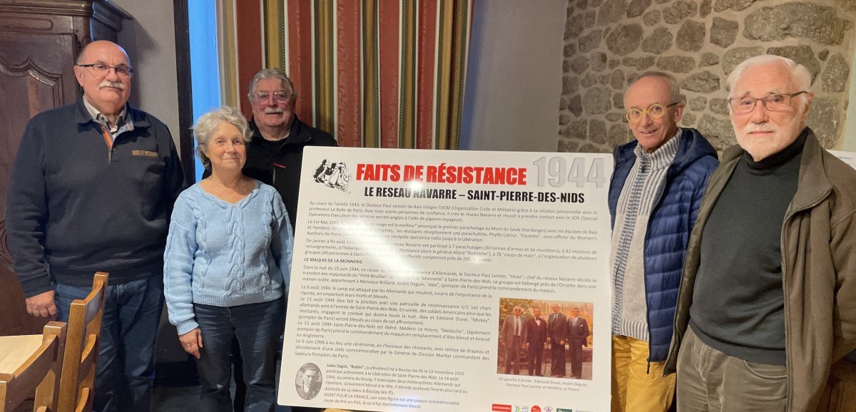 Saint-Pierre-des-Nids. Les valeurs de la résistance