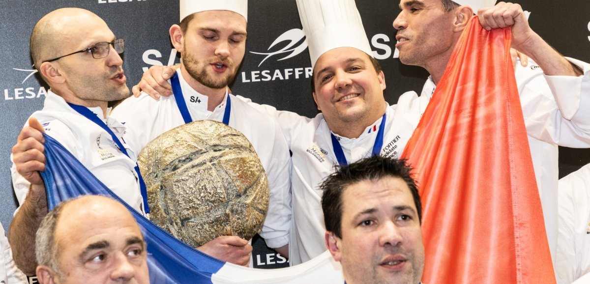 Ernée. Franck Fortier champion du monde de la boulangerie avec la France !