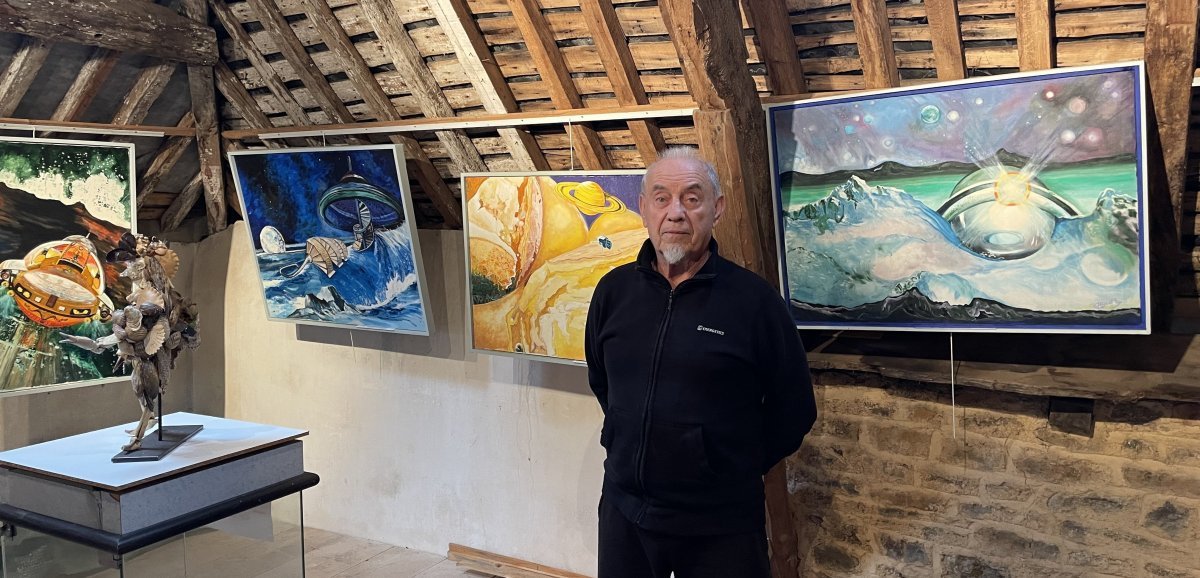 Gorron. Un artiste local ouvre son atelier de peinture jusqu'au 3 mars