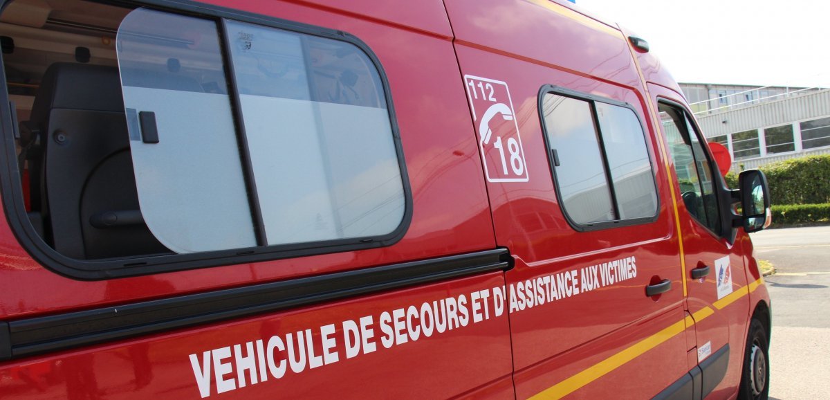Saint-Loup-du-Dorat. Un véhicule de tourisme impliqué dans un accident : deux personnes transportées à l'hôpital