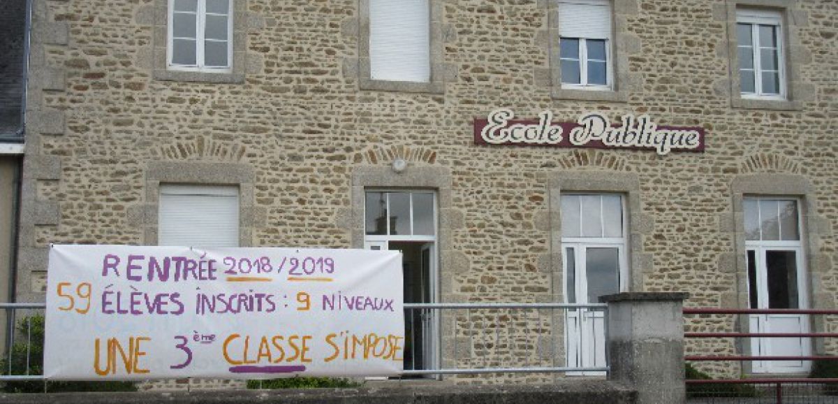 Mayenne. Les parents de l'école publique de Courcité demandent une 3e classe
