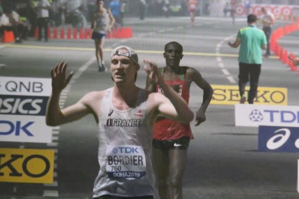 Championnats du monde d'athlétisme : Gabriel Bordier 23e du 20 km marche