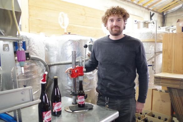 Argentré. A la brasserie La Copo d'Argentré, Niels Foucher a créé deux nouvelles bières