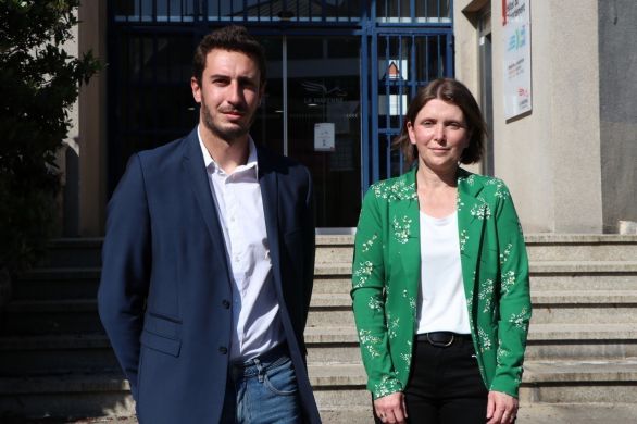 Laval. Elections départementales : Marie-Laure Le Mée Clavreul et Antoine Leroyer, candidats pour Laval 2