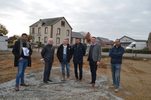 Martigné-sur-Mayenne. A Martigné-sur-Mayenne, seize logements vont voir le jour face à l'école