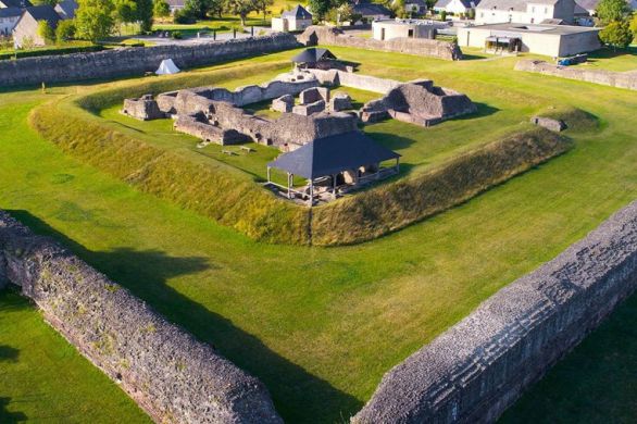 Jublains. En Mayenne : deux ans de travaux pour rafraîchir la forteresse antique de Jublains