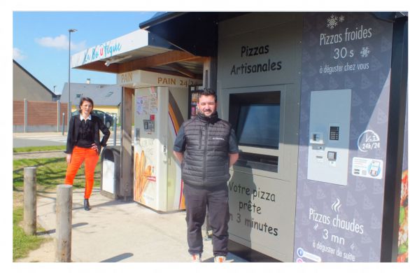 Evron. Un distributeur de pizzas installé à Châtres-la-Forêt