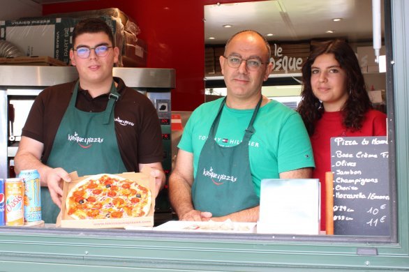 Mayenne. Peppers, Chicone, Mayennaise... 13 nouvelles recettes au Kiosque à pizzas !