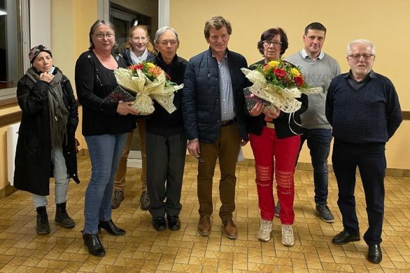 Lesbois. Départs à la retraite : la municipalité a célébré Catherine Julien et Pascale Chérot