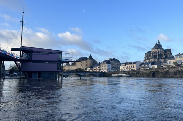 [Photos+vidéo]. Intempéries : La Mayenne sort de son lit pour la troisième fois en deux mois
