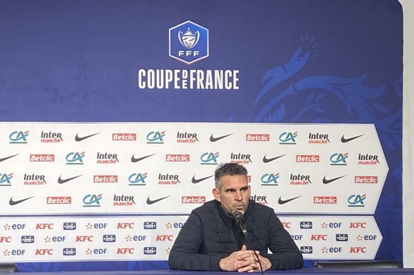 Coupe de France. Jocelyn Gourvennec, entraîneur du FC Nantes : "On devait obtenir ce pénalty !"