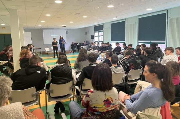 Mayenne. « Ouvrir le dialogue sur l'égalité » au lycée Léonard-de-Vinci