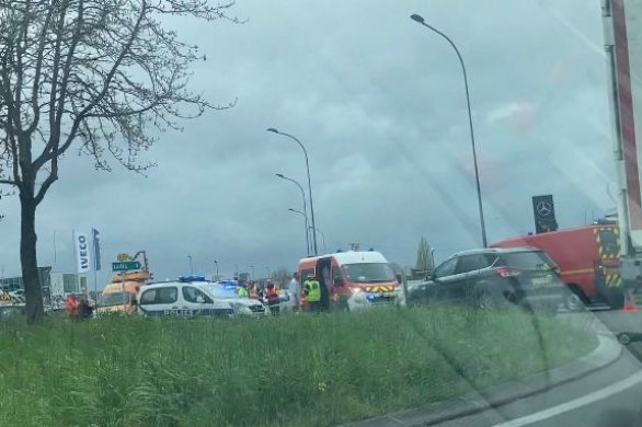 En Mayenne. Accident à la sortie de Bonchamp vers Laval : forts ralentissements sur la déviation