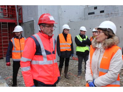 Thierry Morlier, chef de chantier de Cardinal Edifice, est originaire de Saint-Pierre-la-Cour.