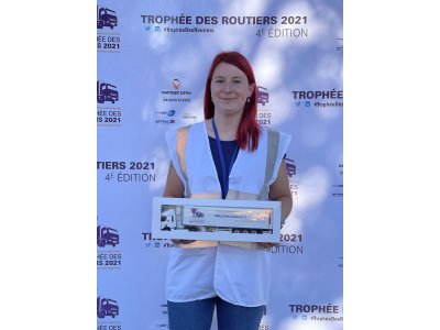Ce mercredi 22 septembre 2021, la Mayennaise Laura Saillant a remporté la sélection régionale du Trophée des routiers.