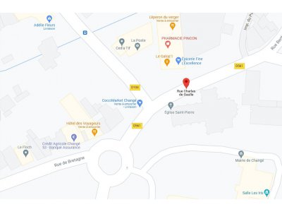 Le nouvel équipement sera aménagé au carrefour de la rue du Centre et de la rue Charles-De-Gaulle.