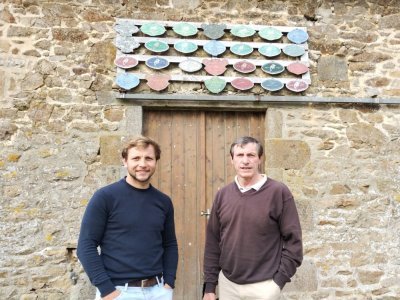 Thomas et son père Michel Paris. - CDLM