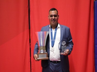 André Vanderlei a été élu meilleur entraîneur de futsal en D1 la saison dernière. - Simon Courteille
