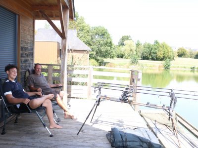 Villiers-Charlemagne - reportage Village Vacances et pêche - août 2023 - Justine Montauban