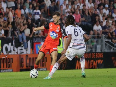 Loïs Martins a disputé ses premières minutes en Ligue 2. - Simon Courteille