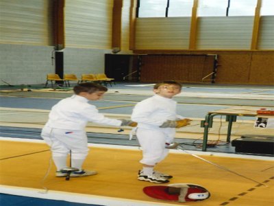 Florian Bijou (à droite) a remporté le challenge Alfred Jarry à plusieurs reprises lorsqu'il était enfant (photo d'archives).