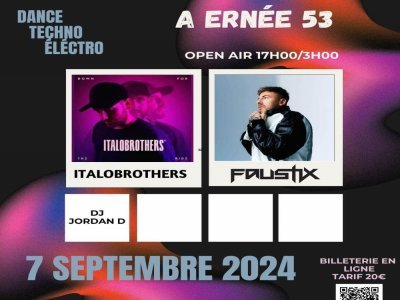 Les premiers DJ annoncés pour le Festi'Land #1du 7 septembre 2024. - Cédric Boitière