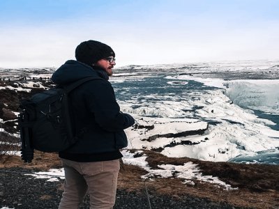 François Parmentier, ici en Islande, chasse les aurores boréales au nord de l'Europe avec son appareil photo. - François Parmentier