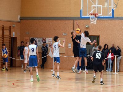 phases finales du championnat départemental 3*3 à Changé - Fabrice COMPAIN