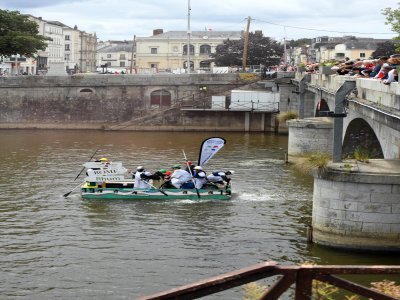 le bateau de Lucas a trouvé le chemin de la ligne d'arrivée - Fabrice COMPAIN