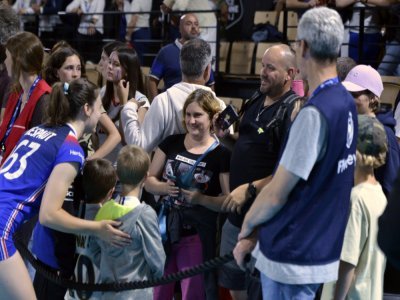 Les joueuses de l'équipe de France ont rencontré leur public - Fabrice COMPAIN