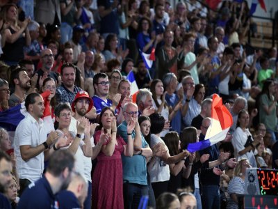 Le public a montré que la Mayenne était une terre de Volley - Fabrice COMPAIN