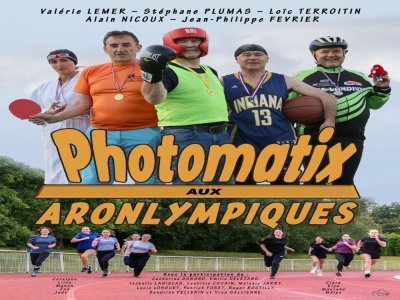 Le club photo a reproduit une affiche de film d'Astérix et l'a transformé en Photomatix. - Club Photo Aron