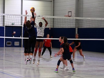 Les féminines ont repris l'entraînement avec un objectif de maintien. - Fabrice COMPAIN