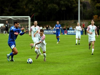 Ilan Ernoux a délivré une passe décisive et inscrit un but face au Mans. - Fabrice COMPAIN