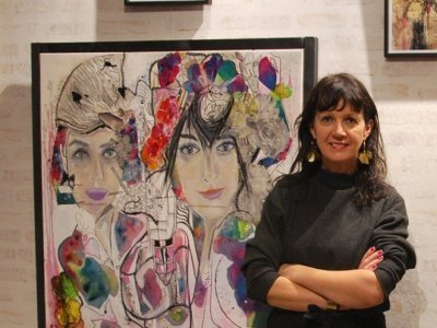 Karine Fromentin, la peintre. - JL Petit