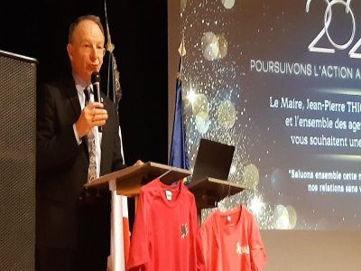 Le maire, Jean-Pierre Thiot,  a annoncé de nombreux projets pour cette nouvelle année. - Fred Martin