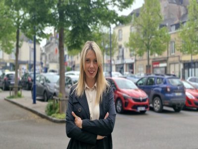 Violaine Barrès est Mayennaise depuis six ans. - Théo Duchet