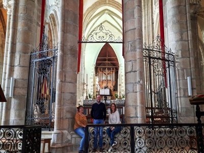 Emmanuel d'Erceville, Angélique Pomes Pédabadie et Sophie Lechat. - j