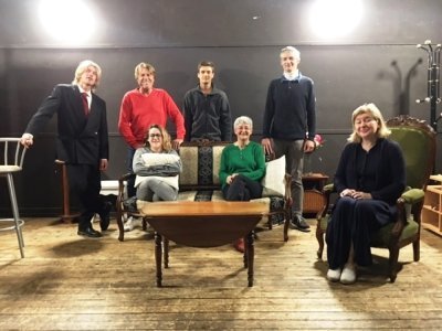 deuxième groupe avec Gilles Langlois en rouge - GL