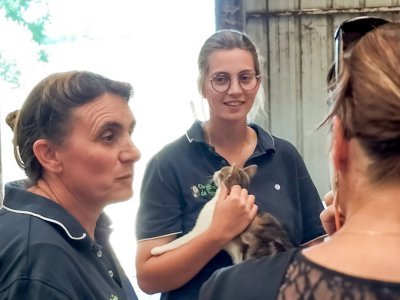 Elisabet et Sixtine, mère et fille aux projets complémentaires. - Daniel Fortin